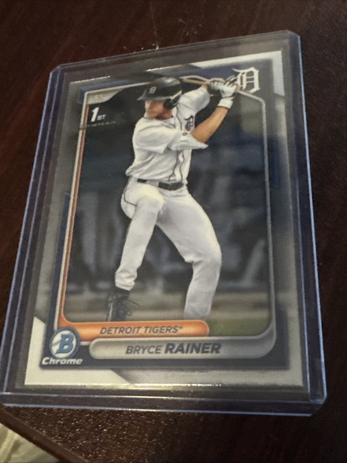 2024 Bowman Draft Bryce Rainer Chrome Detroit Tigers BDC-86
