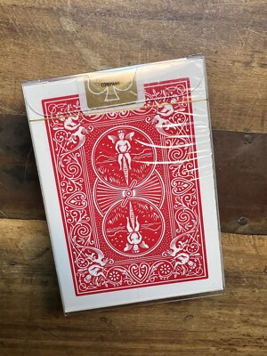 GILDED Red Bicycle Index Only Playing Cards Sealed 2️⃣5️⃣🍀 | eBay