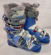 Tecnica 10 Mojo Attiva 275mm Blue Snow Alpine Downhill Ski Boots 23/23.5 sz 6