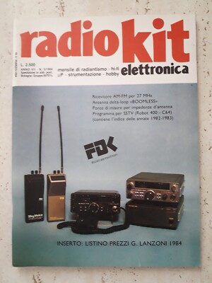 Radio Elektronik Kit Nr.3 Bj 1984 - Delta-Loop Boomless Antenne 