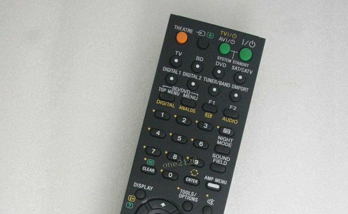 Remote Control For Sony HTDDW700 HTDDW780 RMAAU006 AV DVD Home