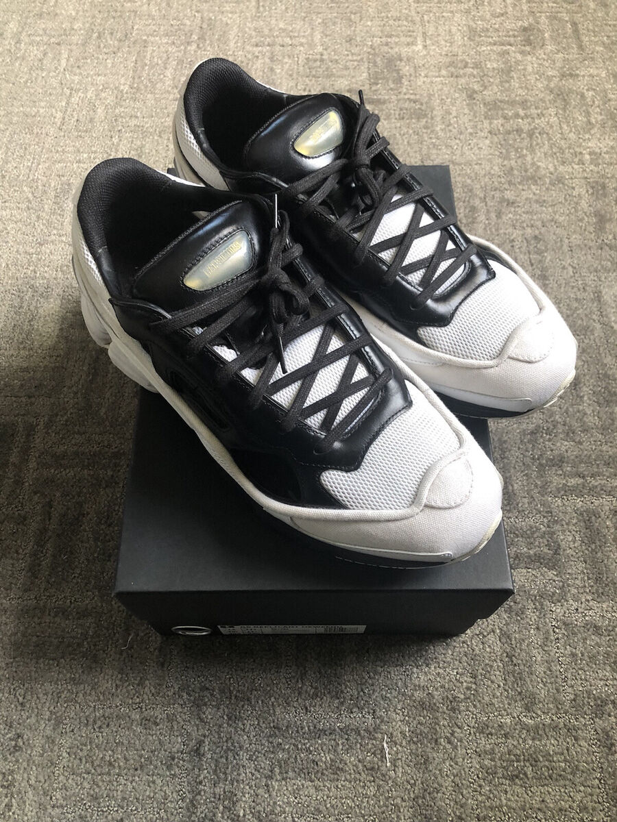 Raf Simons Replicant Ozweego Black White Cream BB7988 Size Raf Simons Replicant Ozweego Black White Cream BB7988 Size