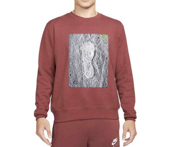 Nike Sportswear Zero Gravity French Terry Crew Sweatshirt Sz Large