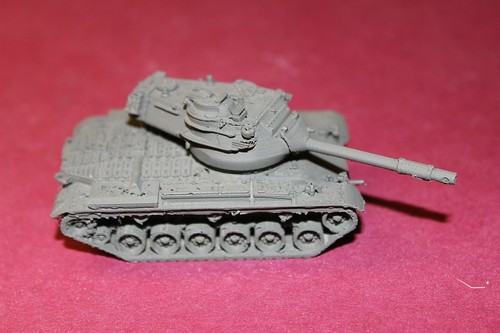 1/72ND SCALE 3D PRINTED WW II U. S. ARMY POST WAR M-47 PATTON TANK - Afbeelding 1 van 4