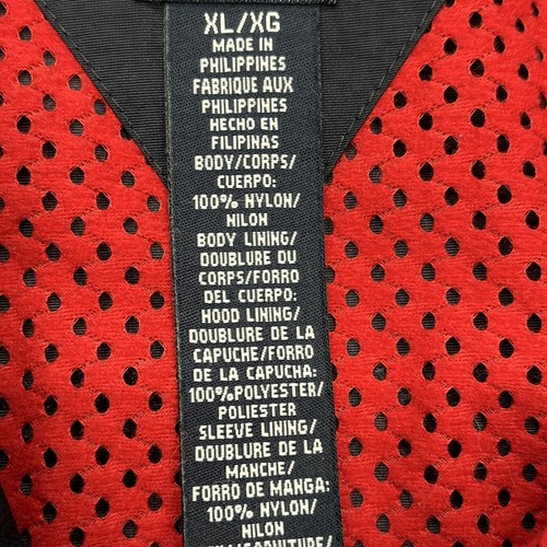 Tommy Hilfiger Coat Youth XL Vintage Y2K Jacket Spell Out Back Blue Streetwear - Picture 6 of 8