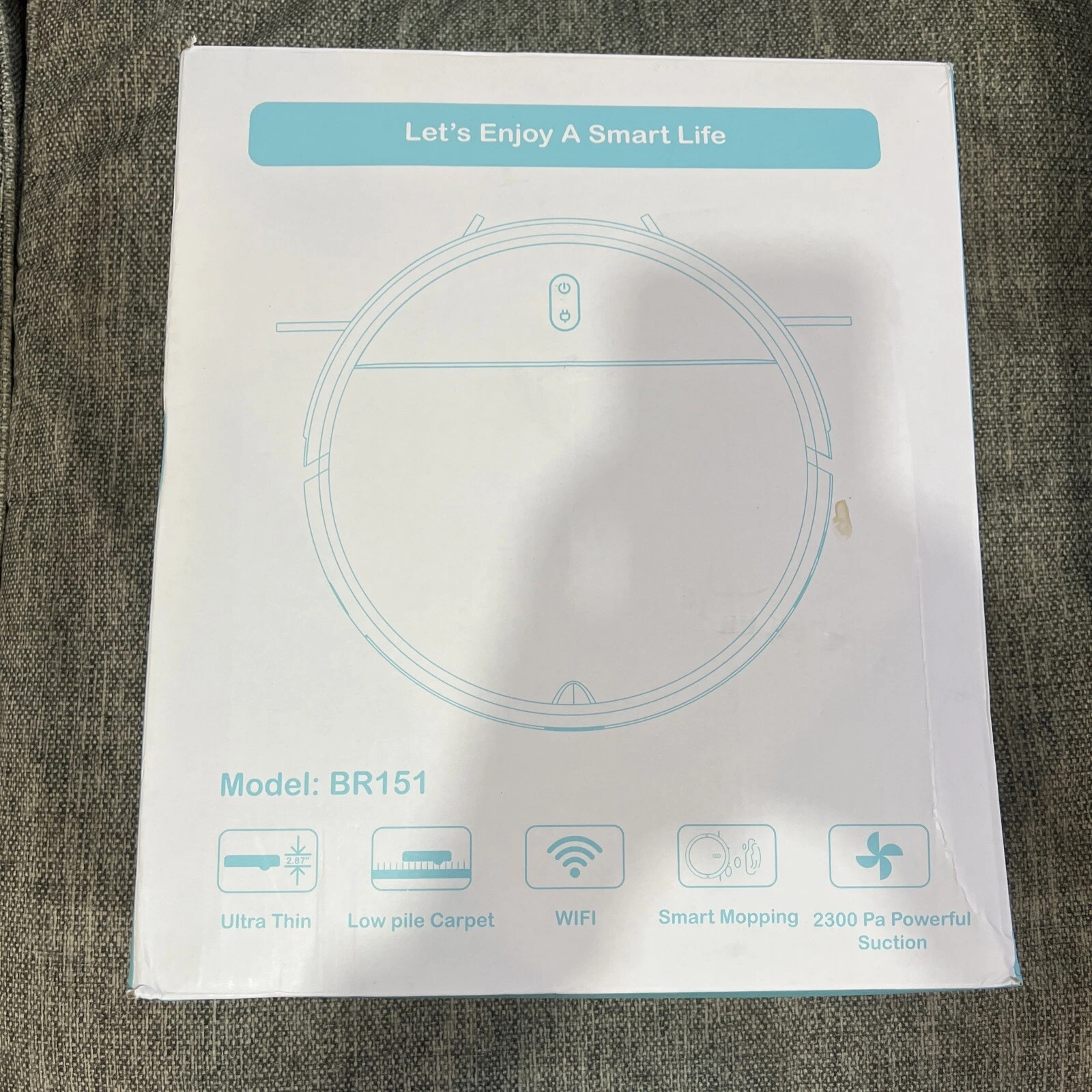GTTVO BR151 Robotic Vacuum Cleaner - Black