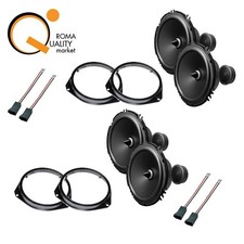 Sony XS 162 GS Kit Completo fit Alfa Giulietta Anteriore e Posteriore Casse Auto