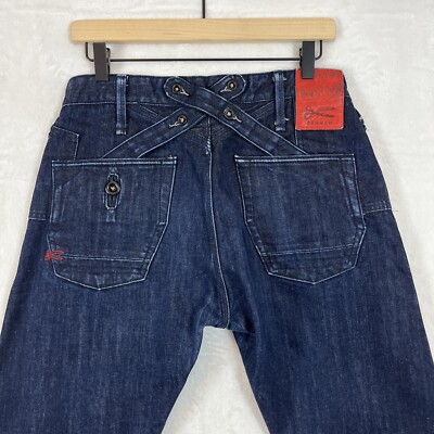 Denham Men's Crossback Mijosorev Jeans 174 of 320 Made in Japan
