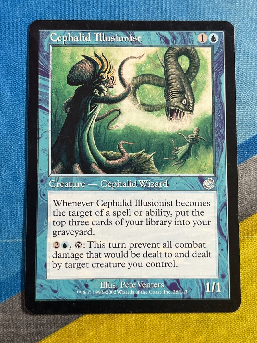Magic the Gathering MTG Torment CEPHALID ILLUSIONIST | eBay
