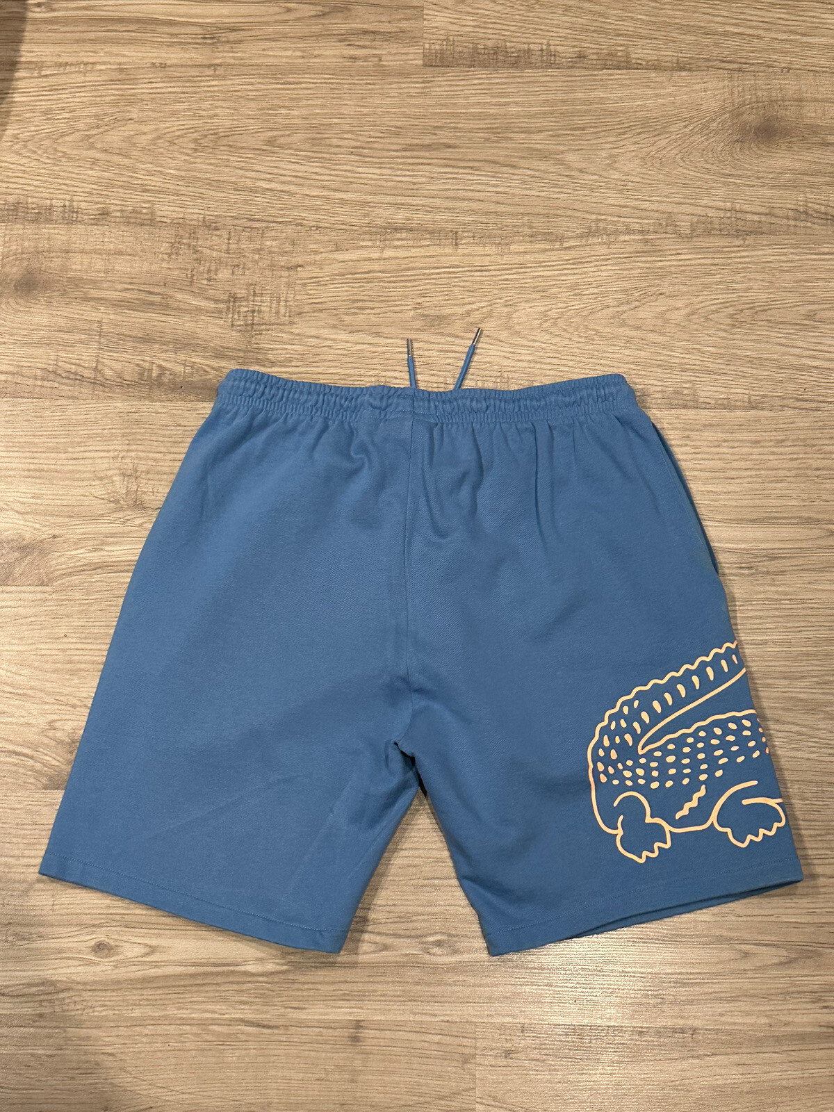 LACOSTE LARGE SUMMERTIME PEACH AND BABY BLUE T SHIRT … Gem