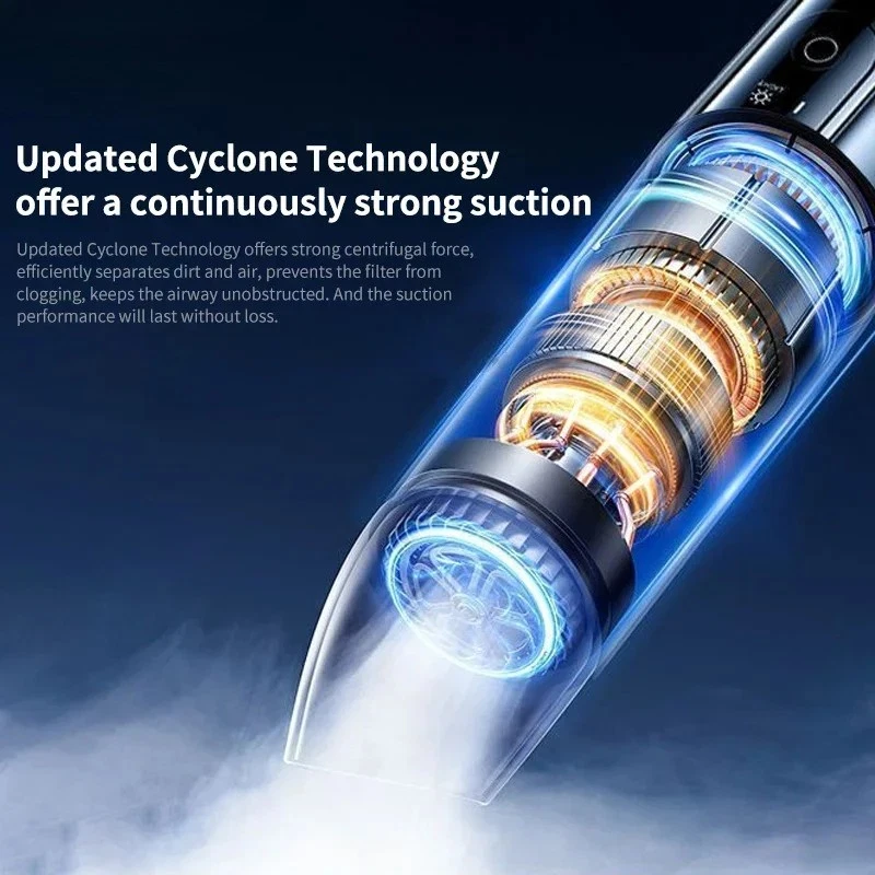 Wireless Vacuum Cleaner Portable Air Pump Vacuum Sealer Powerful Air Blower - Image 4 of 4