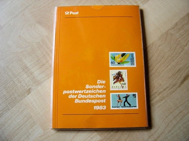 BRD Bund Jahrbuch 1983 komplett mit allen Marken + SD = Jahreszusammenstellung - Bild 1 von 1