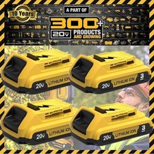 2 or 4PACK for Dewalt DCB203 20V Max Battery 2.0Ah Lithium Ion 20 Volt DCB203-2