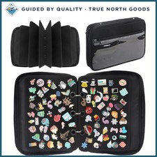 Enamel Pin Display Case with 6 Pages for Collecting and Organizing Pins