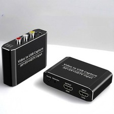 AV/S-Video/HDMI 3-in-1 USB 3.0 Capture Card HD Converter Driver-Free