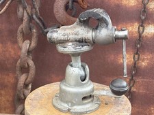 Vintage Wilton 2 inch baby bullet vise on Wilton Powrarm Jr USA 🇺🇸