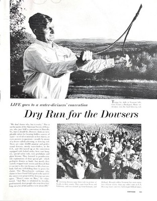 Danville VT American Society of Dowsers Tame Drought Henry Gross Vtg Mag Article