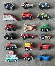 Pull Back Vehicles LOT (19) Set Friction Powered Racing Cars Baby TOMY Joyin