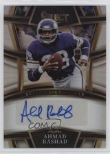 2022 Panini Select Signatures Silver Prizm Ahmad Rashad #SSP-AHR Auto 1n7b