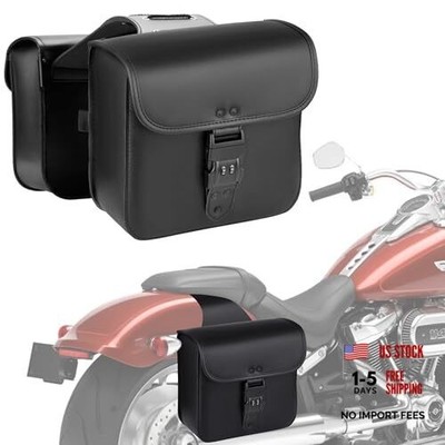 Nomad Motorcycle Saddlebags   Universal Throw Over Saddle Bag for Cruiser, 