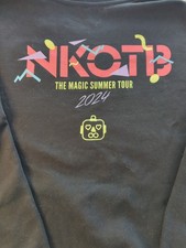 New Kids on the Block Black Sweatshirt Magic Summer 2024 Tour Merchandise 2XL