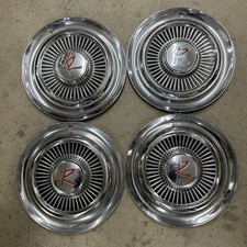1958-62 15 Rambler Hubcaps Set Of 4 1958-62 15 Rambler Hubcaps Set Of 4