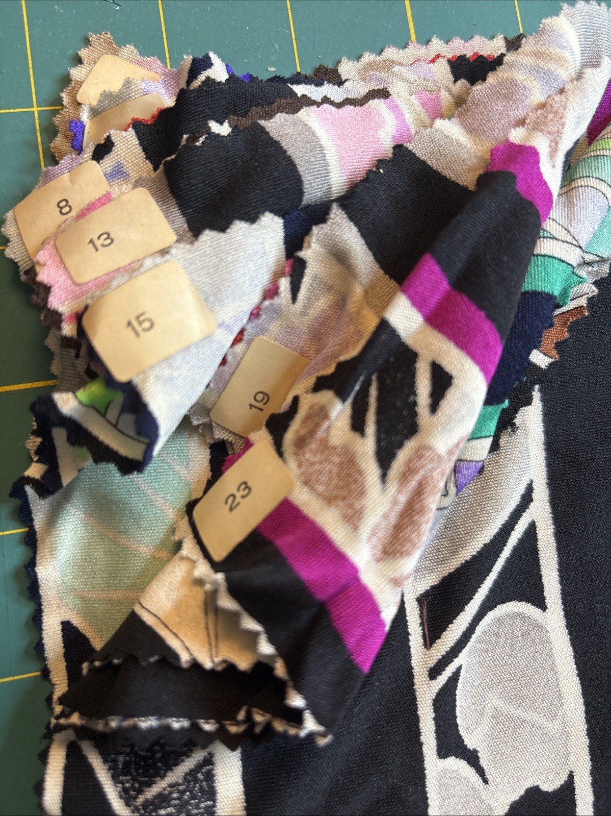 VTG Leonard Paris Partial Sample Book “Hibiscus” Original 1960s–70s Silk Archive