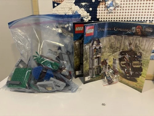LEGO Pirates of the Caribbean:The Mill (4183)Only Jack Minifig, Missing Wheel