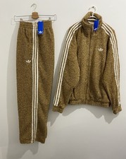 Adidas Originals Classics Boucle Firebird Tracksuit Cardboard White Size L