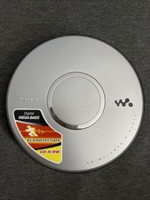Sony D-EJ011 CD Walkman Portable CD Player Discman Silver Tested Working