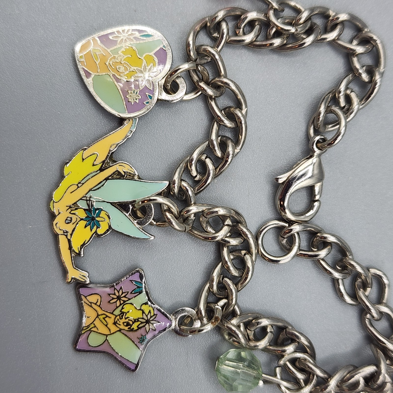 Genuine Signed DISNEY TINKERBELL PIXIE SILVER TON… - image 6