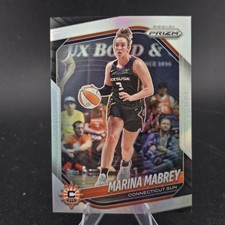 Marina Mabrey 2025 Panini Prizm WNBA Silver Prizm #18 Connecticut Sun