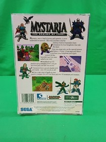 Mystaria: The Realms of Lore (Sega Saturn, 1995) Complete with Manual - VG