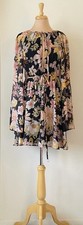 ASOS Design Size US 8 UK 12 EU 40 Keyhole Front Floral Mini Skater Dress