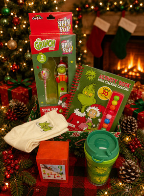 Grinch Kid Fun Basket