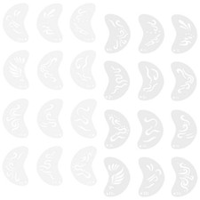 24 Stencil Riutilizzabili per Il Disegno Del Viso per Spettacoli Teatrali