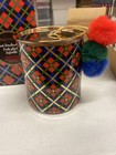 PartyLite Candles ICED SNOWBERRIES Scented In BORDERLESS BRIGHTS Jar With Lid