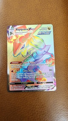 Rayquaza VMAX (Secret) 217/203 SWSH07: Evolving Skies Holo