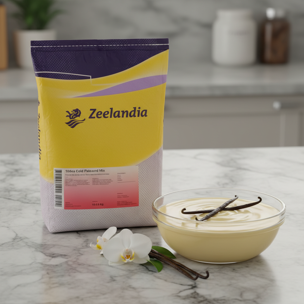 Zeelandia Roma Cold Patissiere Custard Mix 10kg – Vanilla Dessert ...