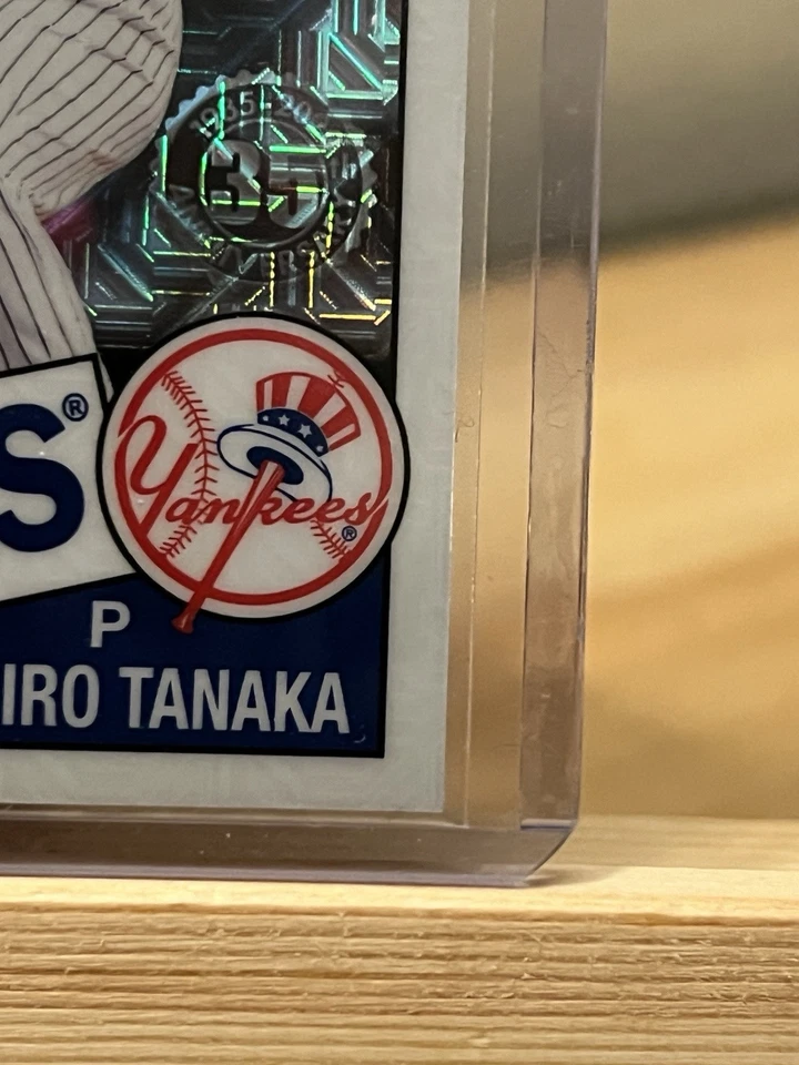 2020 Topps 1985 Topps Chrome Baseball Series 2 #85TC-28 Masahiro Tanaka - Image 3 of 4