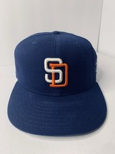 Vtg 1998 San Diego Padres New Era Diamond Collection Hat 7 1/4 World Series