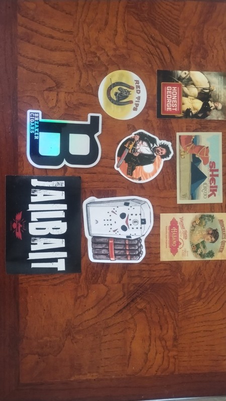 Mixed Lot  Original Decals Stickers Cigar Federation Ezra Etc
