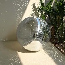 Yescom 20" Large Disco Ball Mirror Big Hanging Glass for Party Events Wedding