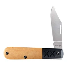 CASE XX KNIFE- XR BARLOW. - CROSSROADS SERIES  #53160 - 3 3/8" - S35VN STEEL