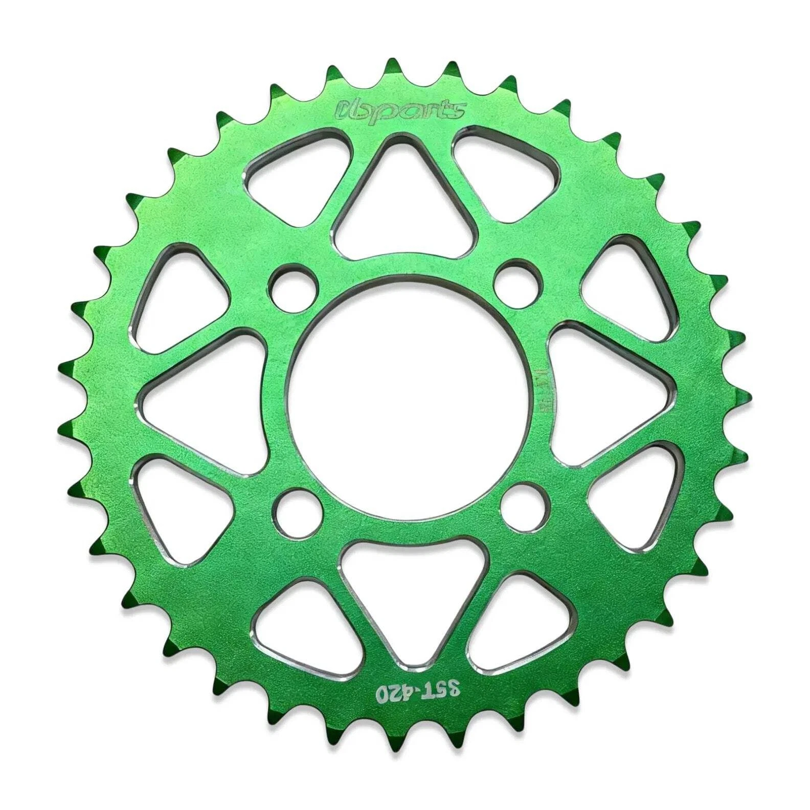 TB Parts Rear Sprocket - 35T 7075 CNC Green – KLX110