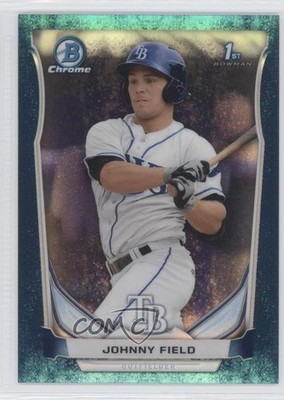 2014 Bowman Chrome Prospects Bubbles Refractor 68/99 Johnny Field #BCP57 0z9