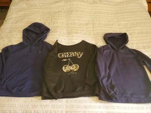 3 pc lot hoodies sweatshirt top SHEIN & DAZY STAR Series Sz S M S