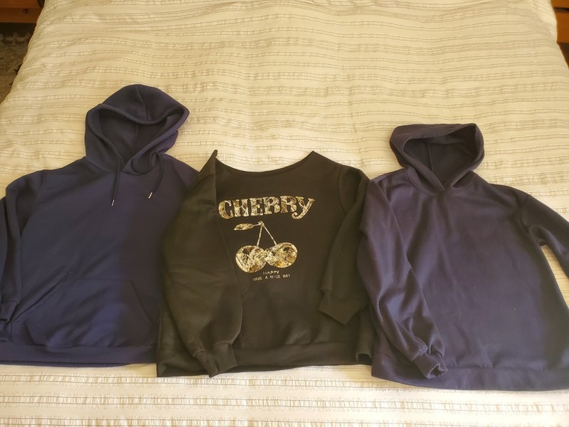 3 pc lot hoodies sweatshirt top SHEIN & DAZY STAR Series Sz S M S