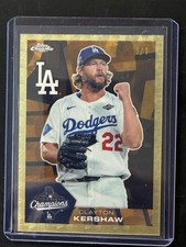 Marketplace image: 2026 Topps Chrome Dodgers Champions CLAYTON HERSHAW SUPERFRACTOR 1 Of 1 Only