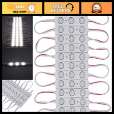 200 PCS 12V White 6500K LED Modules Waterproof Backlight for Signs Displays